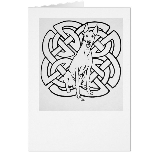 Gelert Celtic hund OBS Kort (Framsidan)