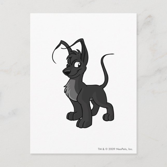 Gelert Shadow Vykort (Framsida)