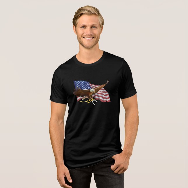 Gella Canvas TriBlend Hästsko T-shirt (Framsida Full)