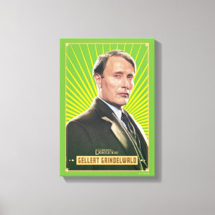 Gellert Grindelwald Character Graphic Canvastryck