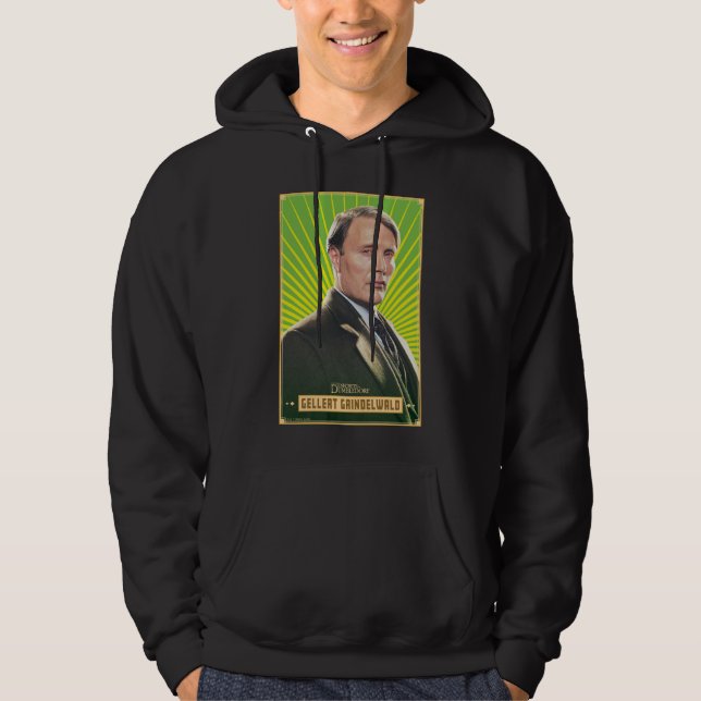Gellert Grindelwald Character Graphic Hoodie (Framsida)
