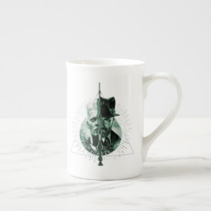 GELLERT GRINDELWALD™ jämfört med Dumbledore Benporslin Mugg