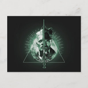 GELLERT GRINDELWALD™ jämfört med Dumbledore Vykort