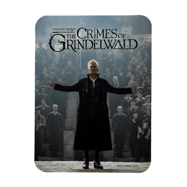 GELLERT GRINDELWALD™'s Tal Photo Magnet (Vertikal)