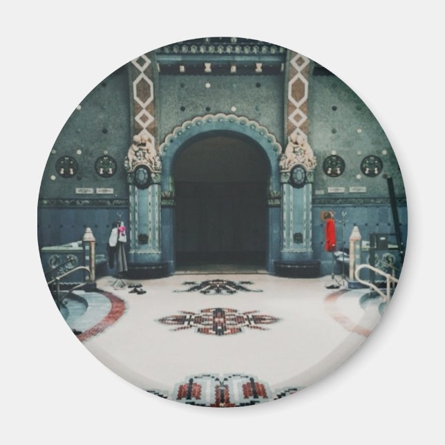 Gellért Thermal Bath - Budapest - Ungern Magnet (Framsidan)