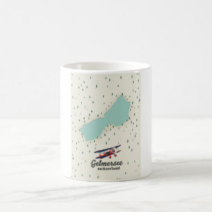 Gelmersee Sjö Schweiz sjö Kaffemugg