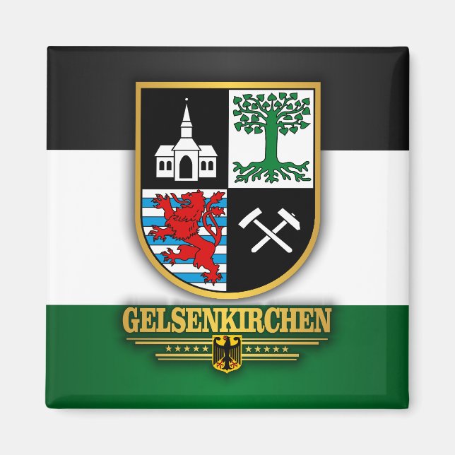 Gelsenkirchen Magnet (Framsidan)