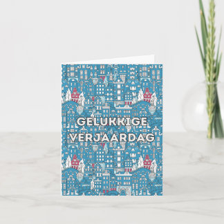 Gelukkige verjaardag, Dutch happy birthday Kort