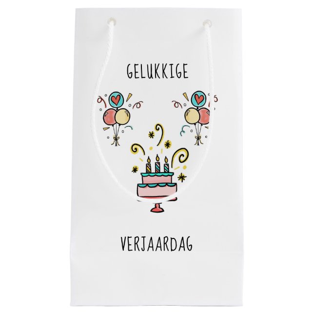 Gelukkige Verjaardag | Happy Birthday (Framsidan)