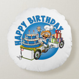 Gelukkige verjaardag rund kudde