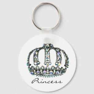 Gem av en TiaraPrincess Keychain Nyckelring
