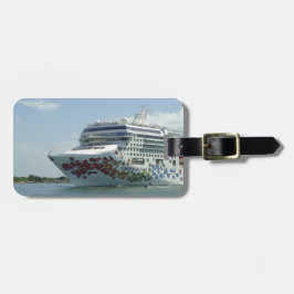 Gem dubbad pilbåge Prsonalized Bagagebricka