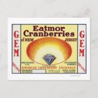 Gem Eatmor Cranbär Brand Label