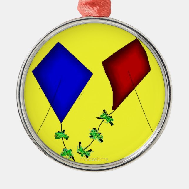 Gem Kites Julgransprydnad Metall (Framsidan)