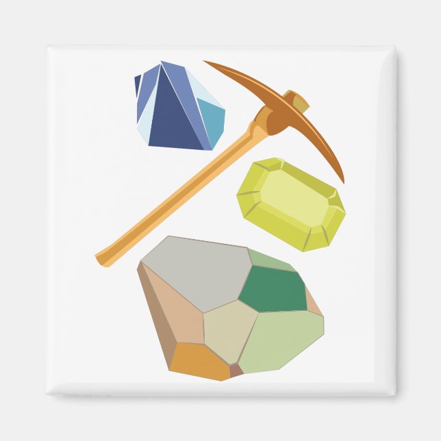 Gem Mining Magnet (Framsidan)
