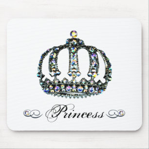 Gem of a Tiara Princess mousepad Musmatta