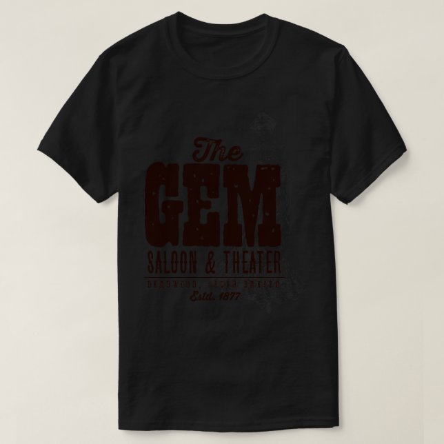 Gem Theater T Shirt (Design framsida)