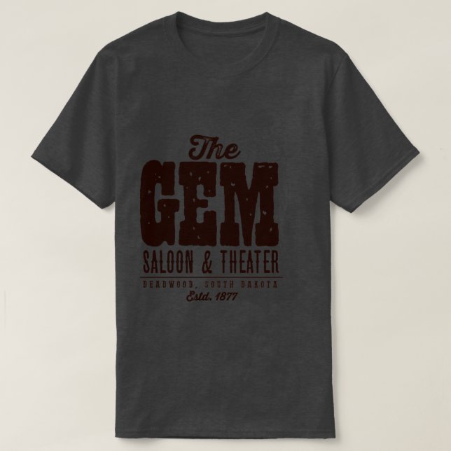 Gem Theater T Shirt (Design framsida)