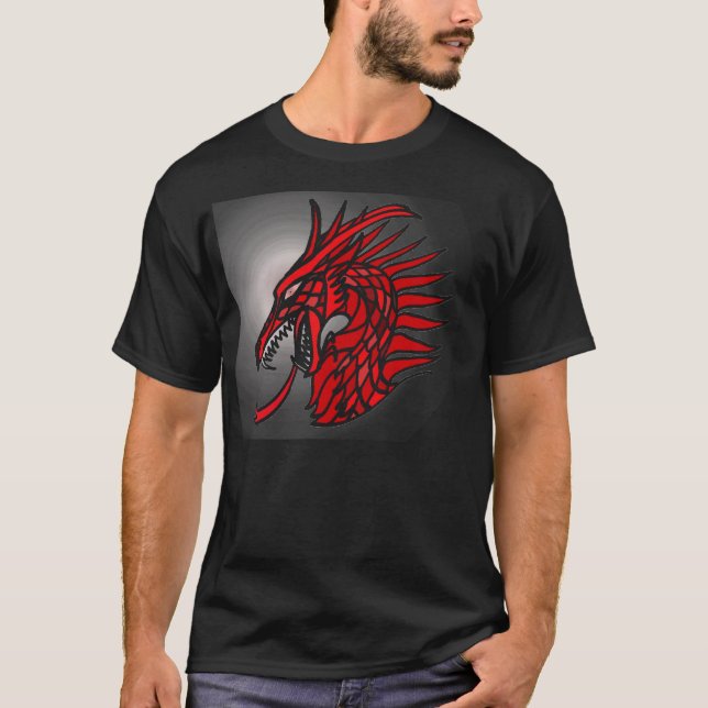 GemCrest drake T:  Ruby Tee Shirt (Framsida)