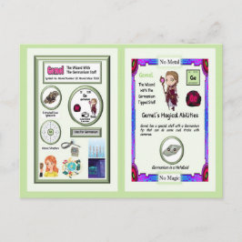 Gemel - Germanium Trading Card Vykort