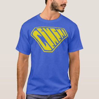 Gemeni SuperEmdriven Zodiac-Gult T Shirt