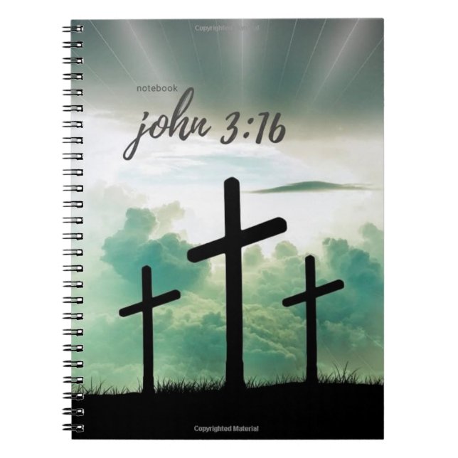 gemensam 3:16 anteckningsbok (Framsidan)