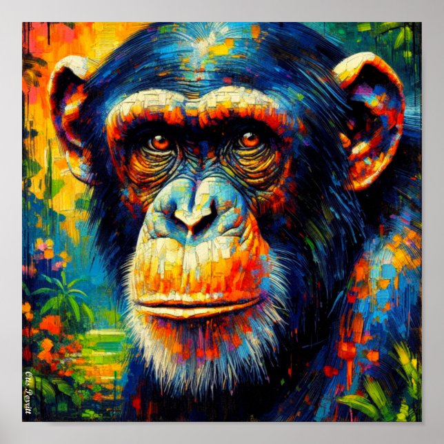 GEMENSAM CHIMPANZEE 10 POSTER (Framsidan)