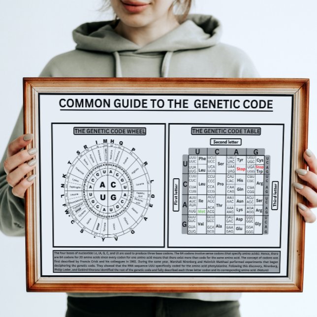 Gemensam gåva till den genetiska koden poster (Skapare uppladdad)