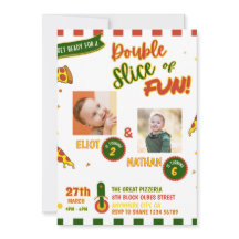 Gemensam inbjudan från Pizza-partiet på födelsedag