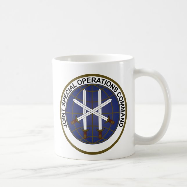 Gemensamma speciella funktioner befaller JSOC Kaffemugg (Höger)