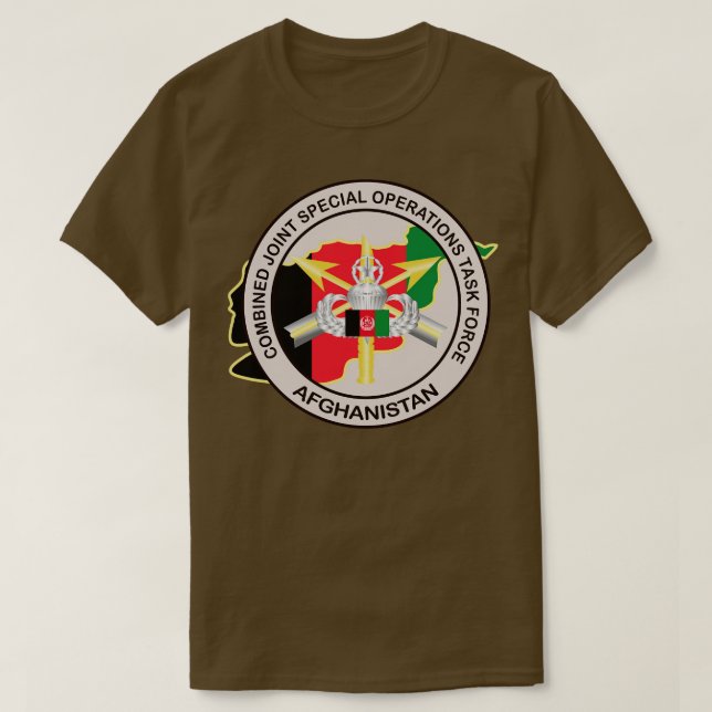 Gemensamma Speciella insatser i Afghanistan T Shirt (Design framsida)