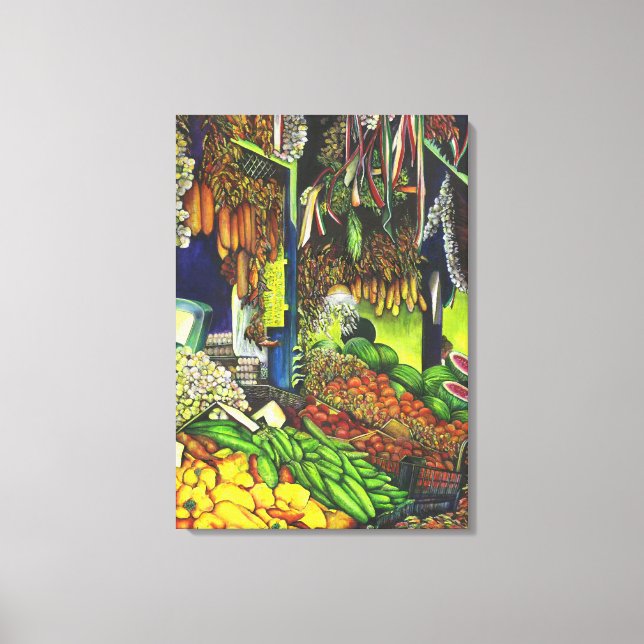 Gemensamma trådar för mänskliga interaktioner, Ung Canvastryck (Framsida)