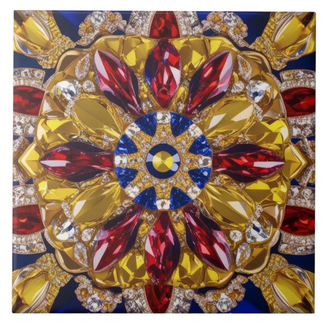 Gemensamt med Colombias Färg moderna design Kakelplatta (Framsidan)