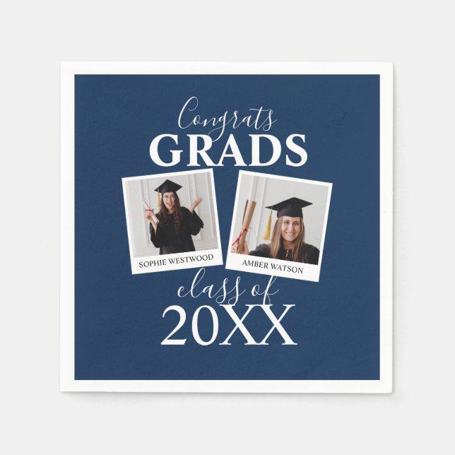 Gemensamt Studenten | 2 Fotoblöjor Pappersservett (Framsidan)