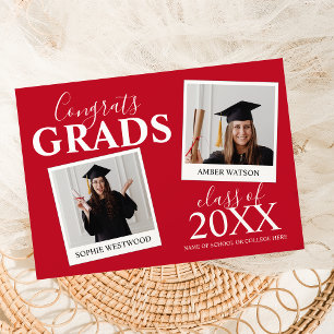 Gemensamt Studenten 2 Fotoinbjudan Inbjudningar