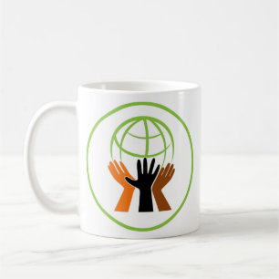 Gemenskapbyn cirklar kaffemugg