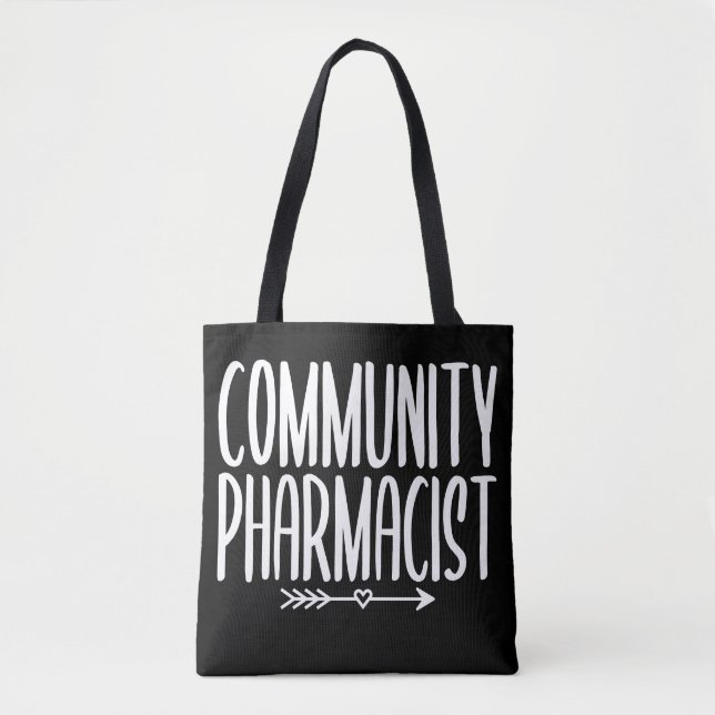 Gemenskapens farmaceut PharmD Tygkasse (Framsida)