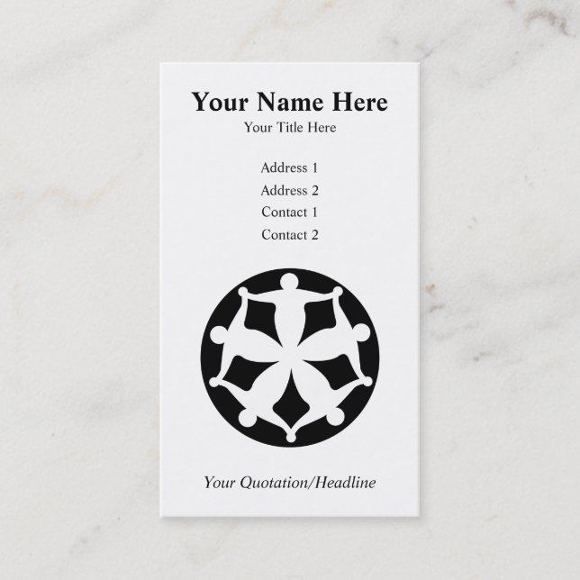 Gemenskapgrupp Visitkort (Framsida)