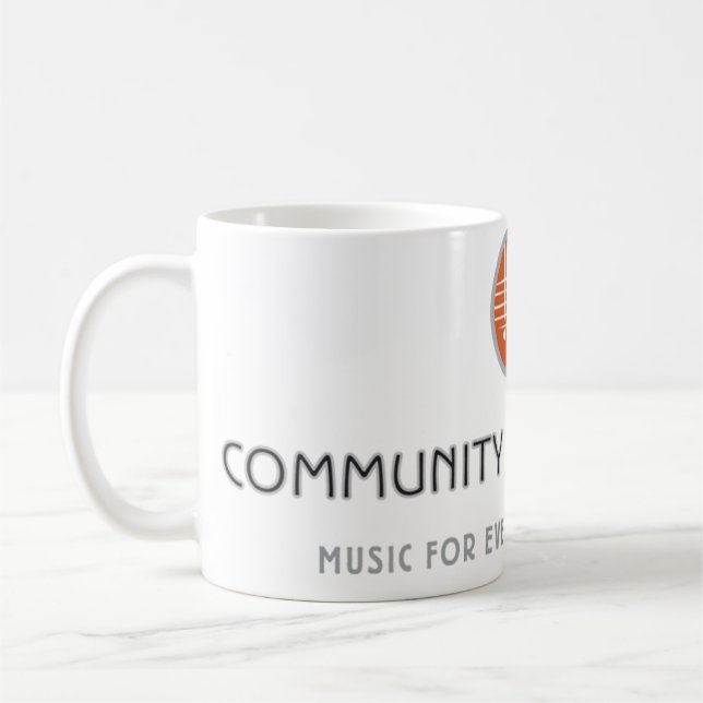 Gemenskapmusikcentrummugg Kaffemugg (Vänster)