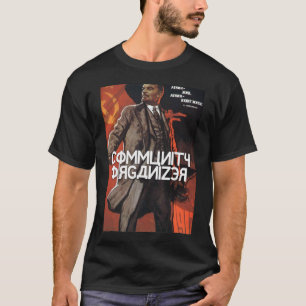 Gemenskaporganisatör - Lenin i sovjetiska Rysslan T-shirt