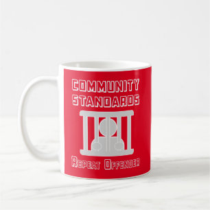 Gemenskapsnormer - Upprepad överträdelse Kaffemugg