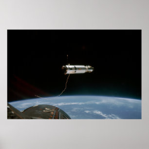 Gemini 11 & Agena uppsätta som mål fordon Poster