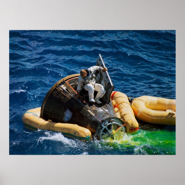 Gemini 11 Splashdown & Recovery Poster (Framsidan)