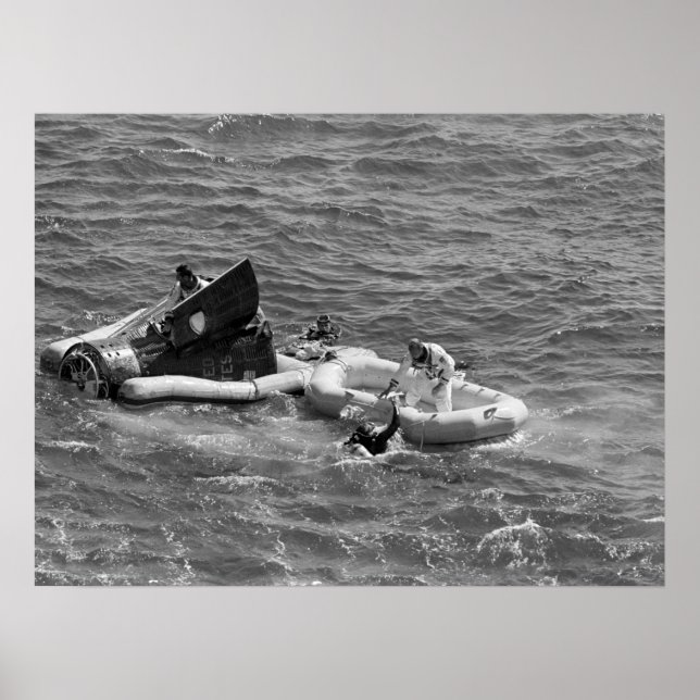Gemini 11 Splashdown & Recovery Poster (Framsidan)