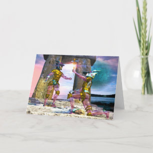 GEMINI 2 Zodiac Birthday Kort
