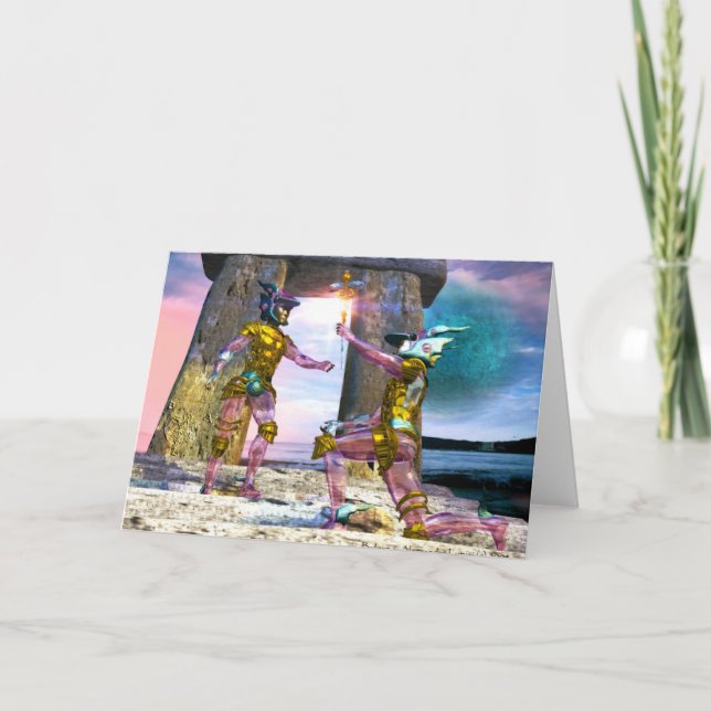 GEMINI 2 Zodiac Birthday Kort (Framsida)