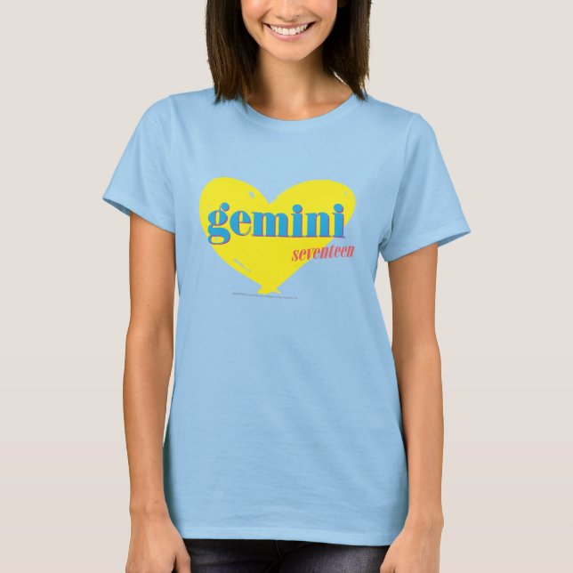 Gemini 3 tee shirt (Framsida)