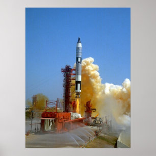 Gemini 4 Launch Poster