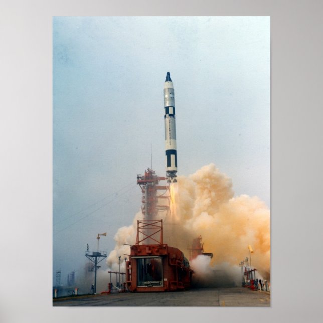 Gemini 7 Launch Poster (Framsidan)