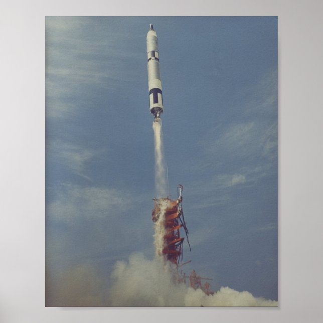 Gemini 8 Launch Poster (Framsidan)